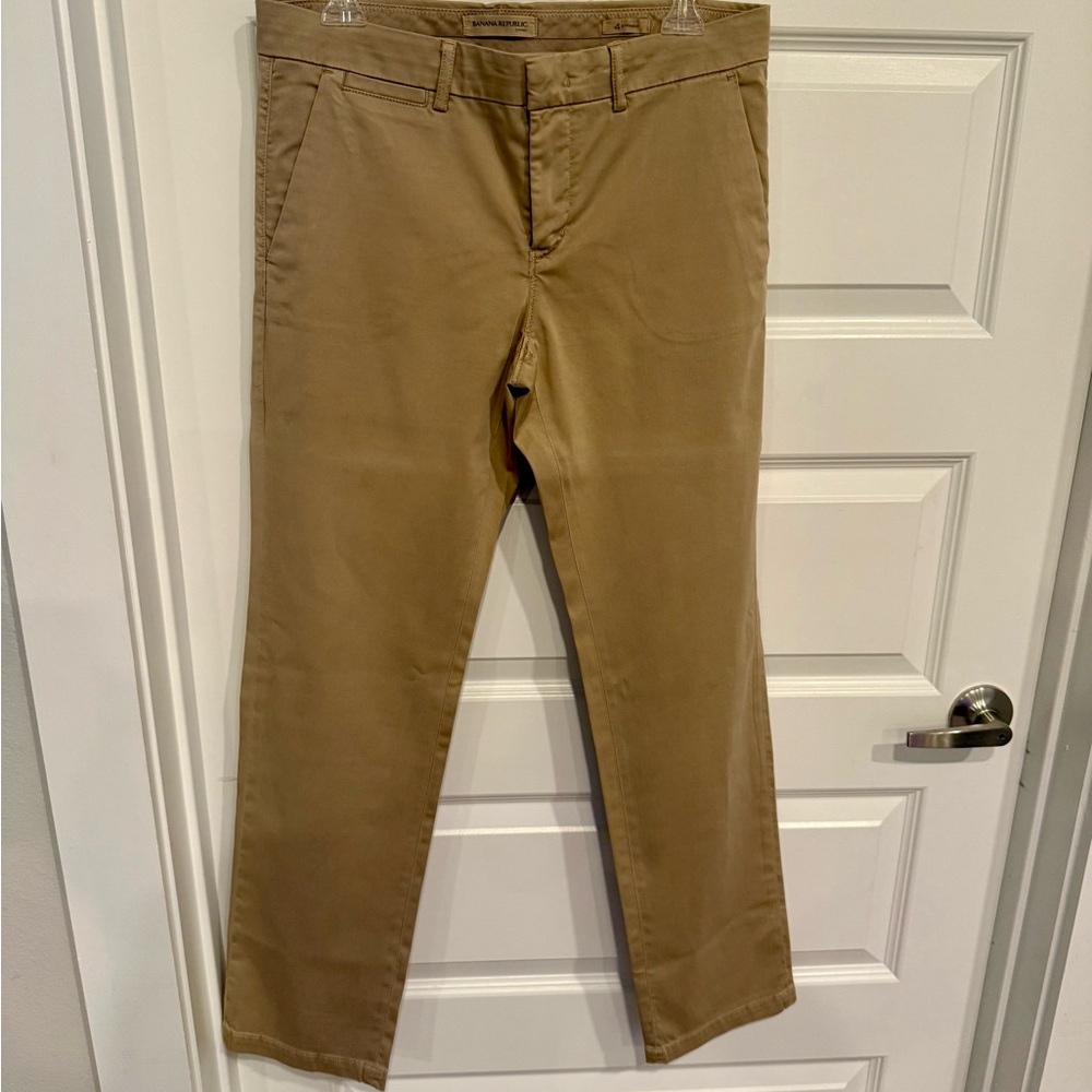 Banana Republic Tan Chino Pants